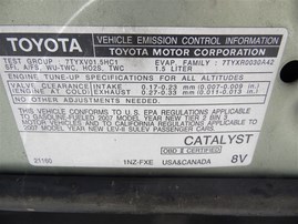 2007 TOYOTA PRIUS GREEN 1.5 AT Z19753